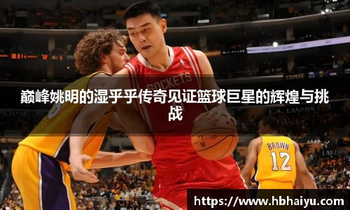 巅峰姚明的湿乎乎传奇见证篮球巨星的辉煌与挑战