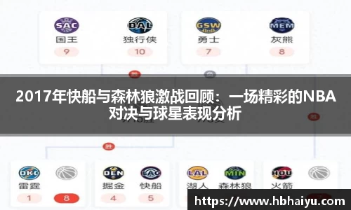 2017年快船与森林狼激战回顾：一场精彩的NBA对决与球星表现分析