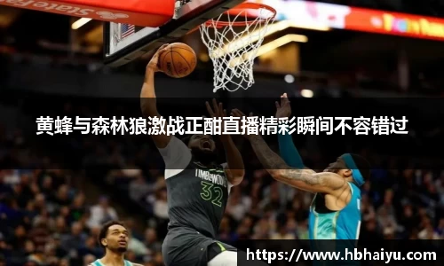 黄蜂与森林狼激战正酣直播精彩瞬间不容错过